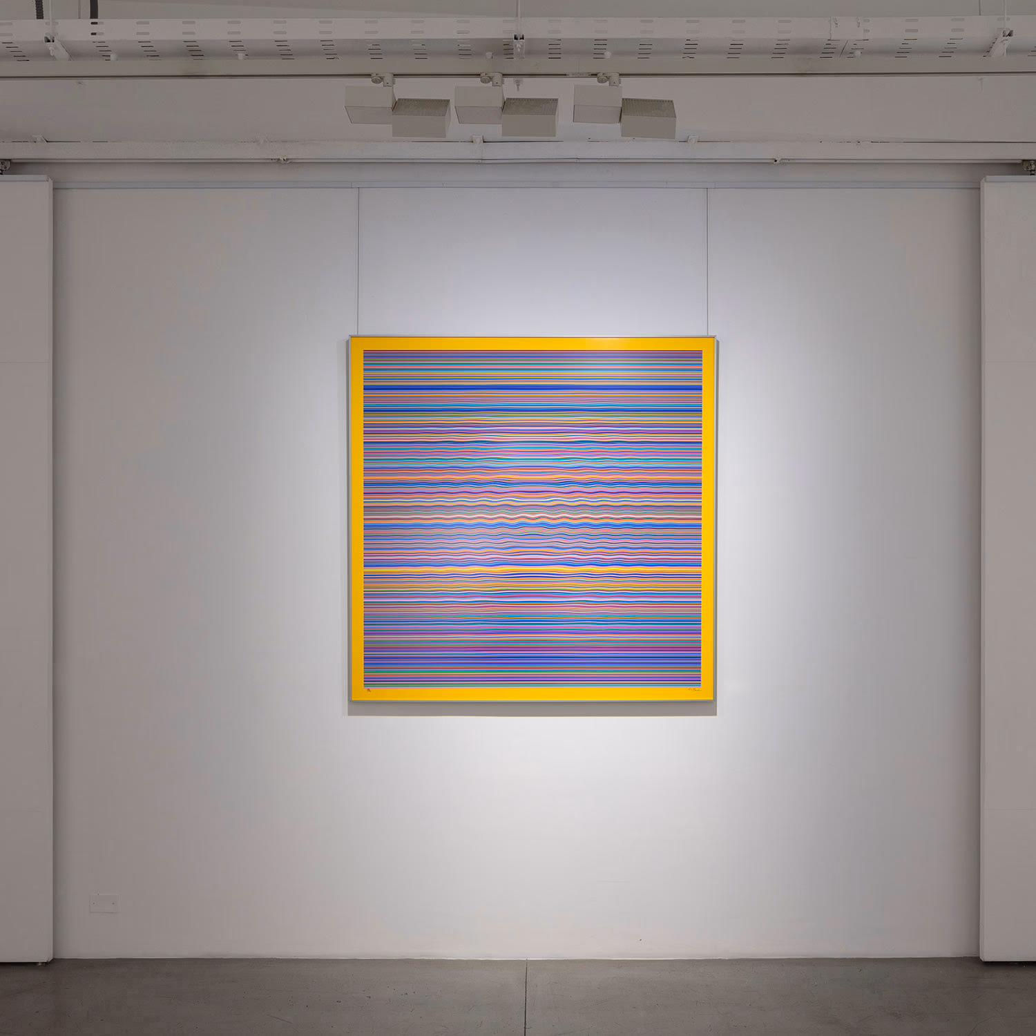 Vista de instalación de Color Inestable de Arturo Fermandois, EKHO Gallery, Santiago, Chile, 2019 (4)